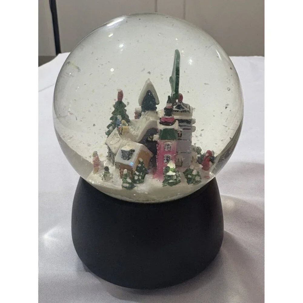 Brighton Storyland Musical Snow Globe Plays 